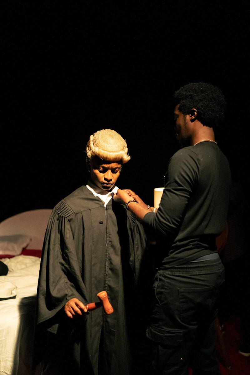 Kenyan advocate in judicial robe and wig, representing the court stage of the enforcement ladder Kenya offers brand owners