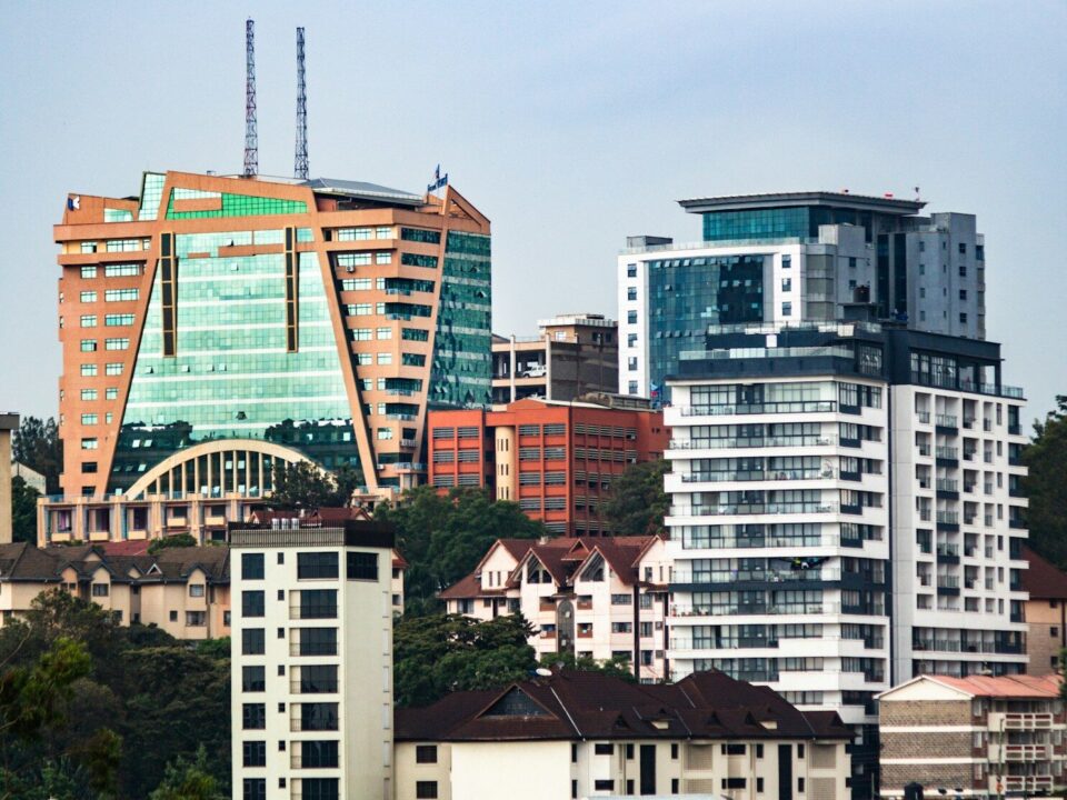 Nairobi office building, representing the proposed Kenya Intellectual Property Authority merging KIPI, KECOBO, and the ACA