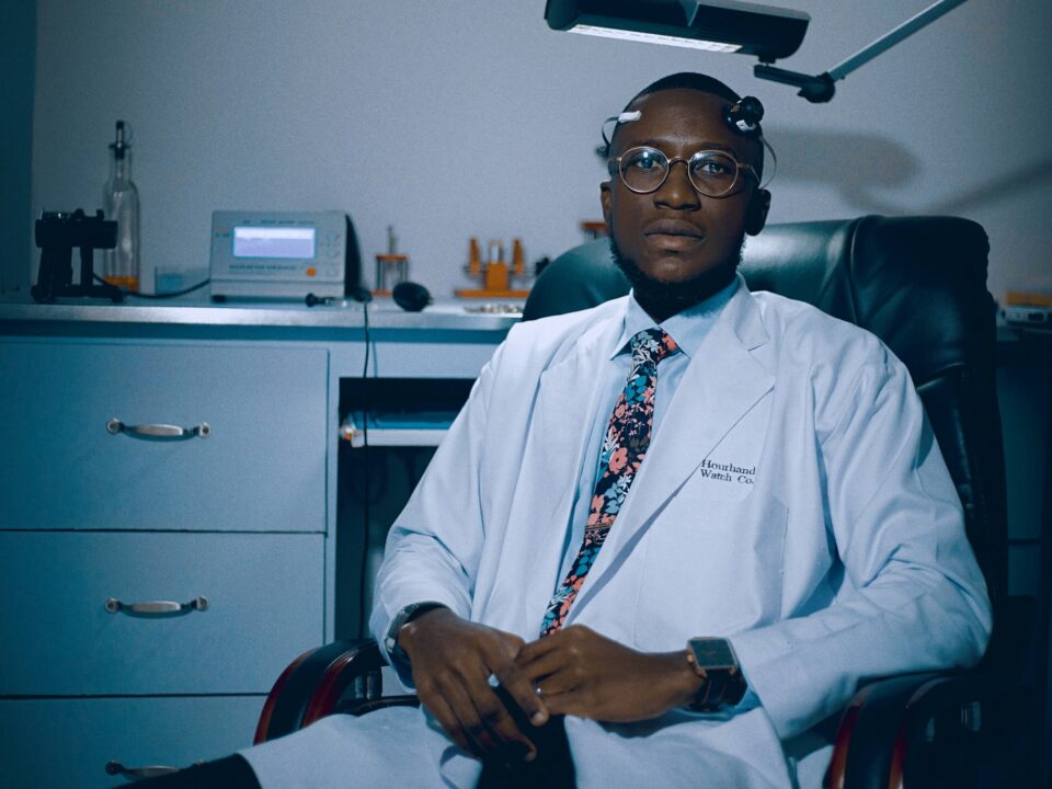 Pharmaceutical researcher in a laboratory, representing Kenya's patent and data exclusivity landscape