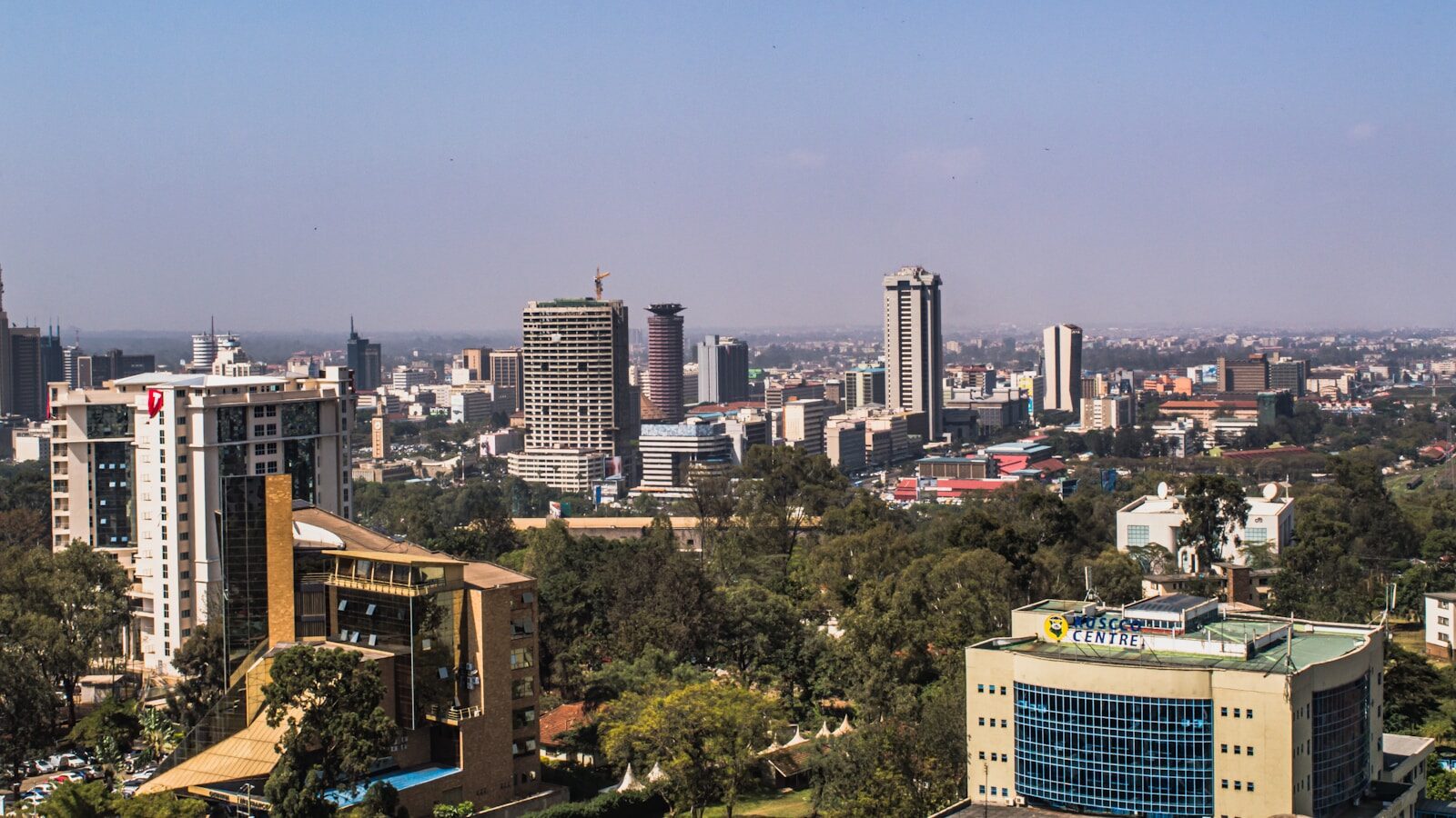 Nairobi cityscape, birthplace of the Nairobi Treaty on the Protection of the Olympic Symbol