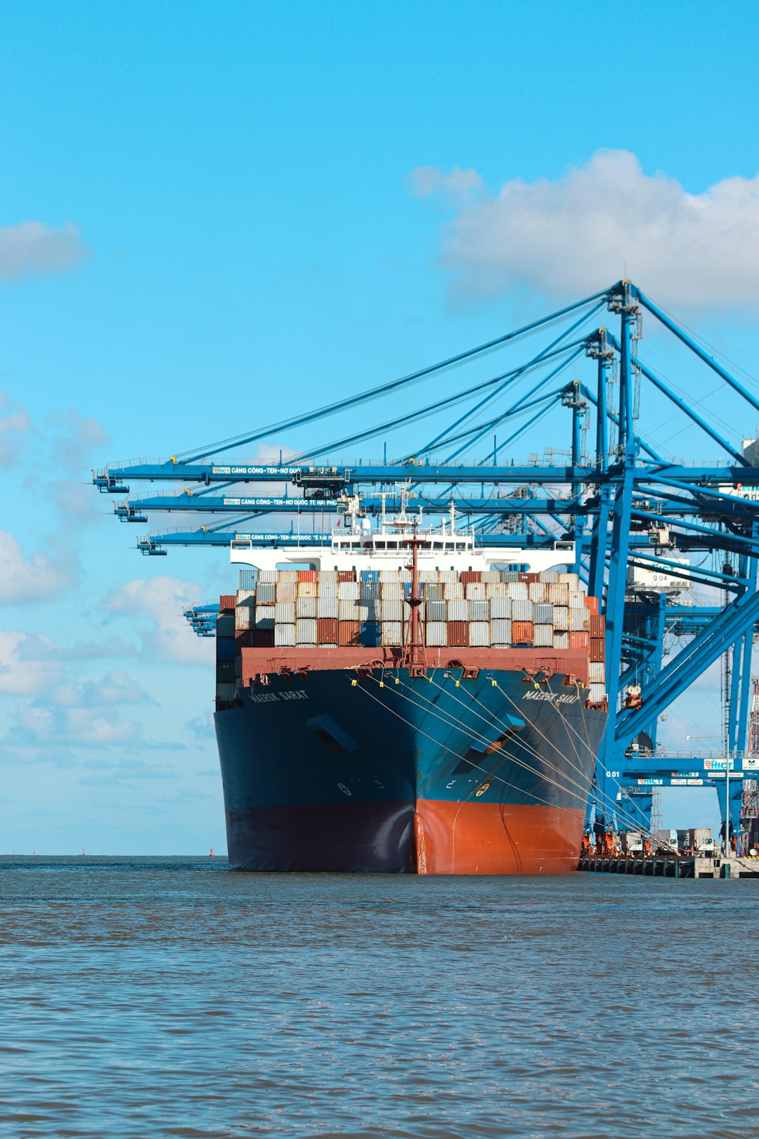Cargo ship representing international insurance subrogation claims involving Kenya