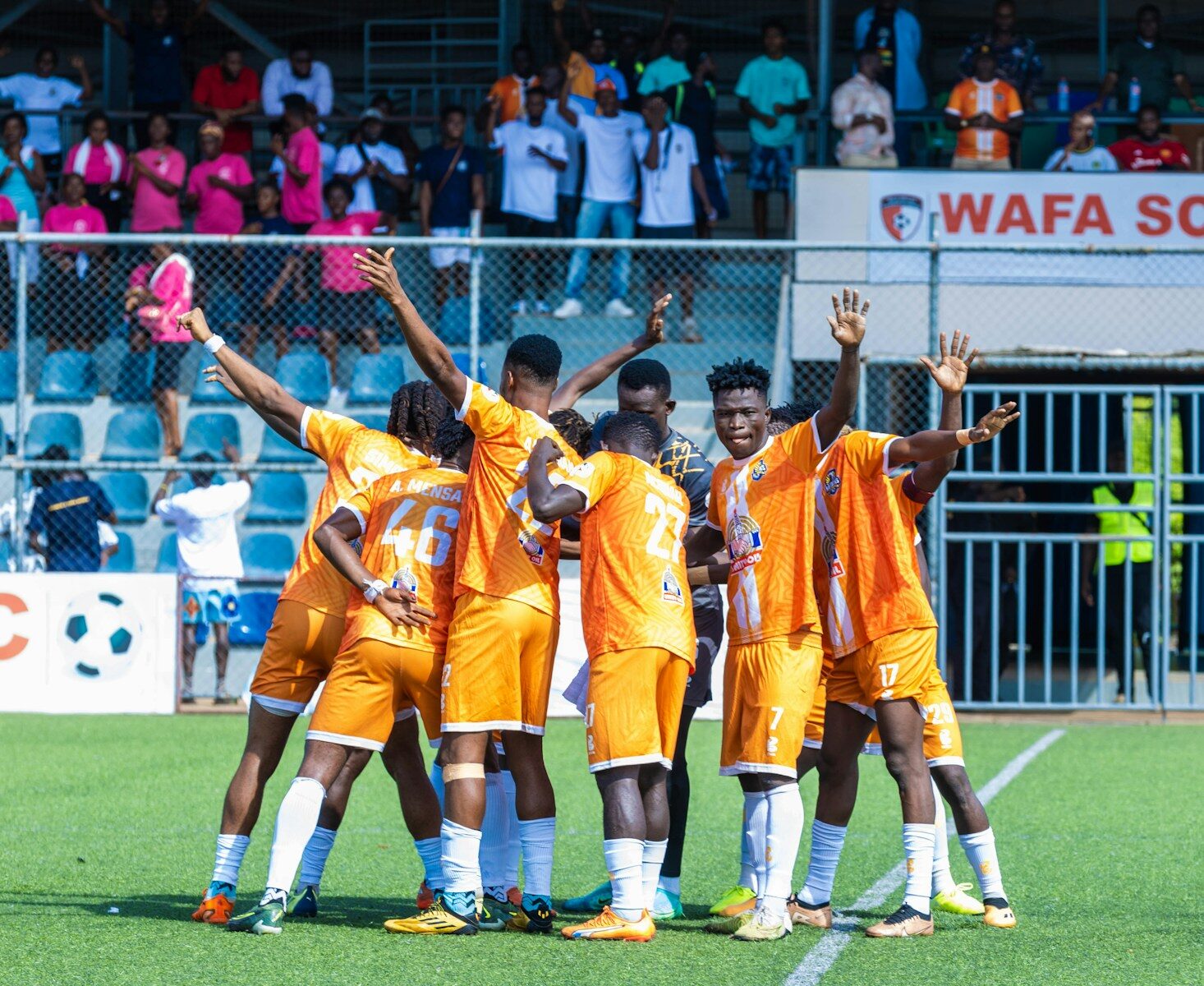 African sports team on the field, representing the commercial side of sport affected by Sports Bill 2026 sponsorship provisions