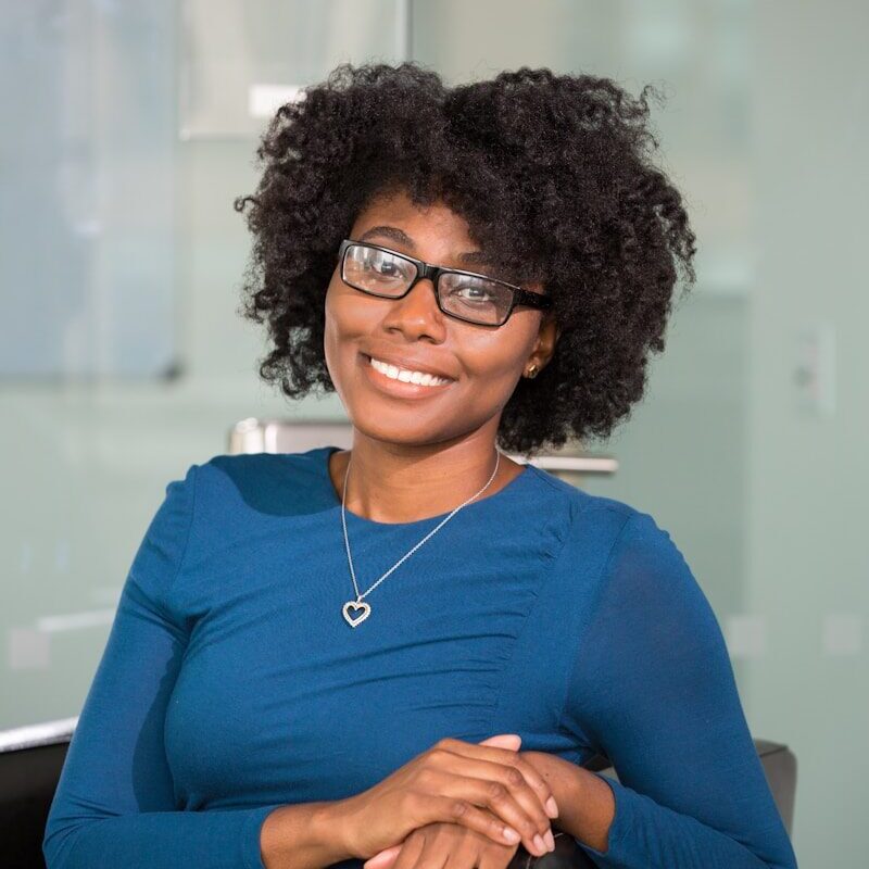 African businesswoman in an office, representing capital raising for Kenyan health-tech companies