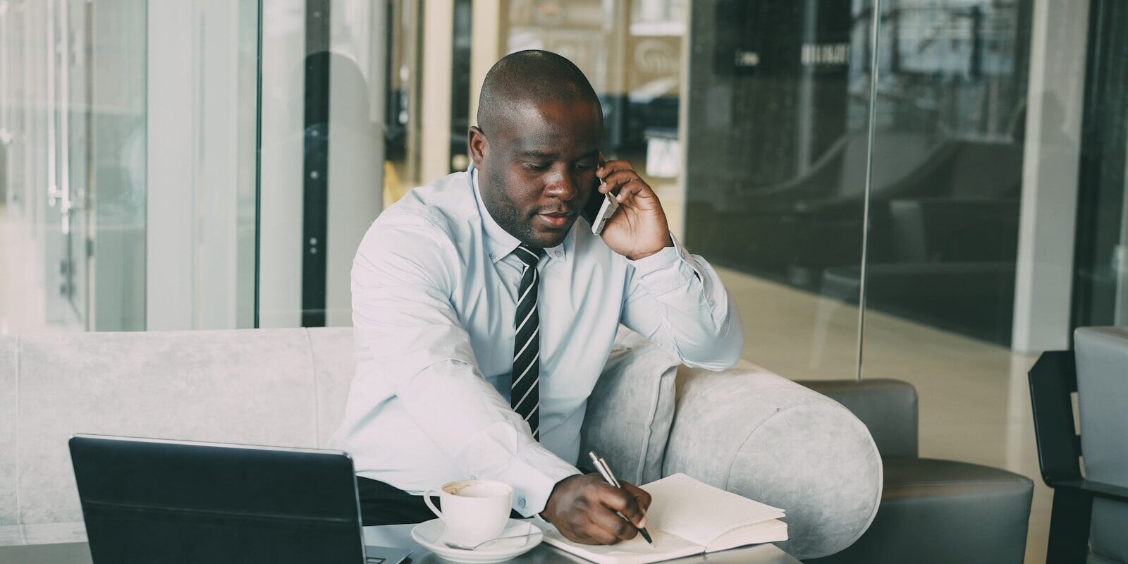 Kenyan business professional reviewing a statutory demand before a winding-up petition